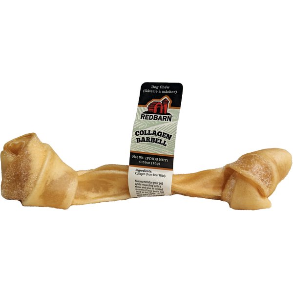 REDBARN Collagen Barbell Dog Chew, Small, 1 count - Chewy.com