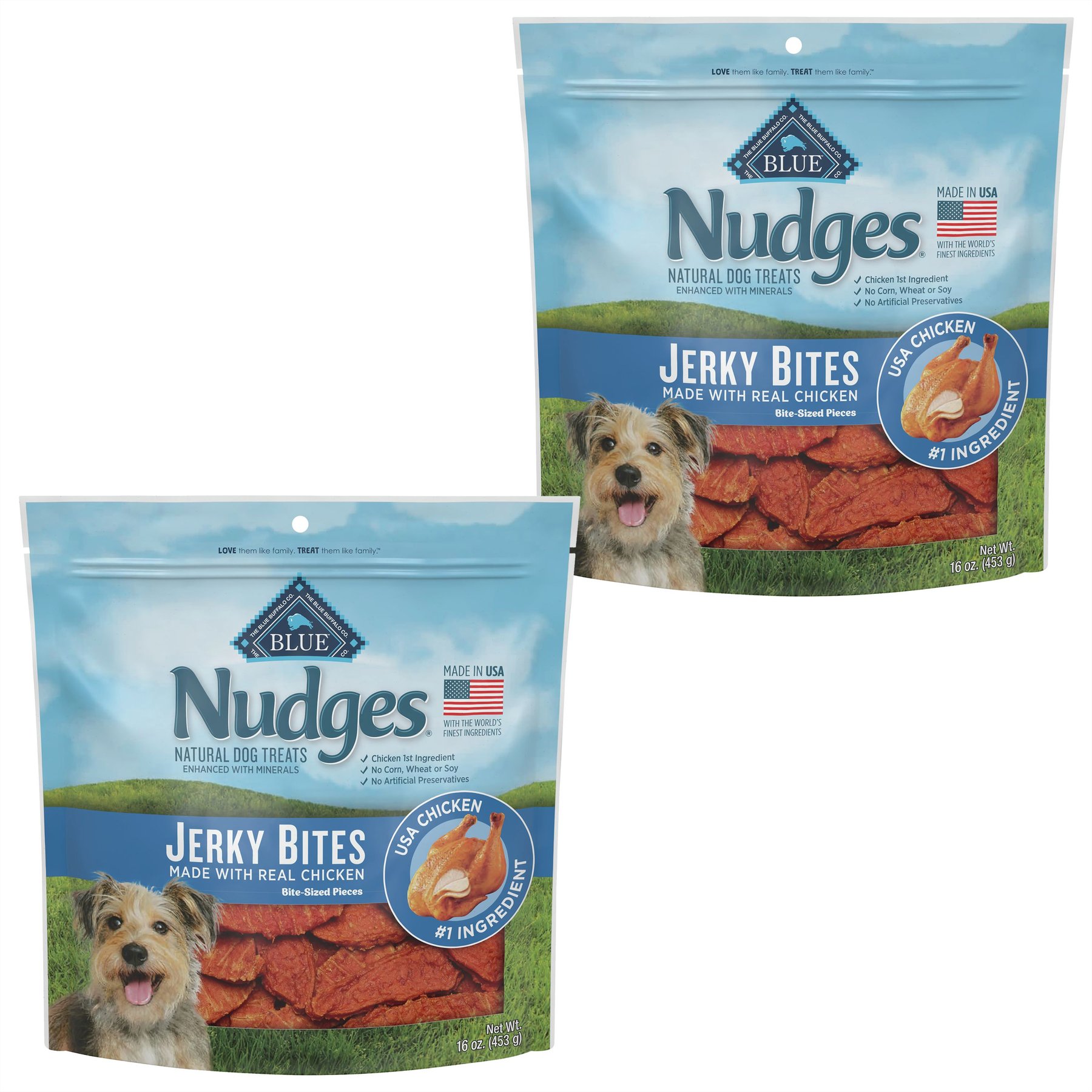 Nudges 2024 jerky treats