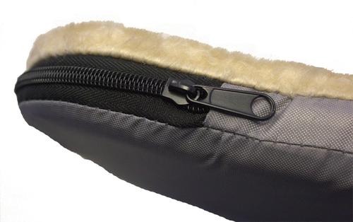 Show full view: One for Pets The Deluxe Cozy Dog & Cat Carrier, Brown, Large slide 2 of 12