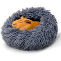 Paw Inspired Furr-O Burrowing Guinea Pig & Small Pet Bed, Dark Gray