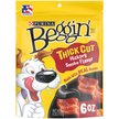 Purina Beggin' Strips with Real Meat Thick Cut Hickory Smoke Flavor Jerky Dog Treats, 6-oz pouch