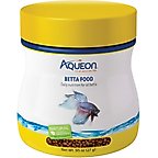 Aqueon Betta Fish Food Floating Pellets, 0.95-oz jar