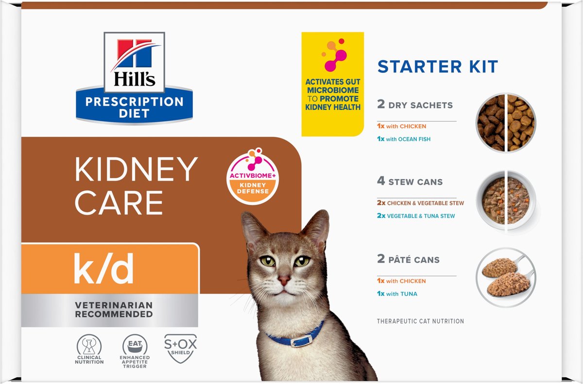 Prescription renal hot sale cat food