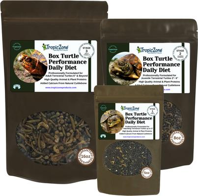 TROPICZONE Box Turtle Performance Daily Diet Stage 3 for Adult Turtles ...