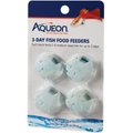 Aqueon Tropical Freshwater Fish Food Feeder, 3-day, 4 count