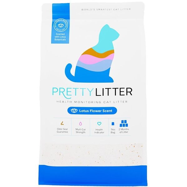 PRETTYLITTER Scented Cat Litter, 8lb bag