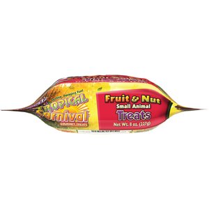 Brown's Tropical Carnival Fruit & Nut Small Animal Treats, 8-oz bag