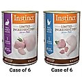 Instinct Limited Ingredient Diet Real Rabbit + Real Turkey Recipe Wet Canned Dog Food