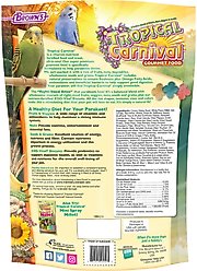 Brown's Tropical Carnival Gourmet Parakeet Food, 2-lb bag slide 2 of 7