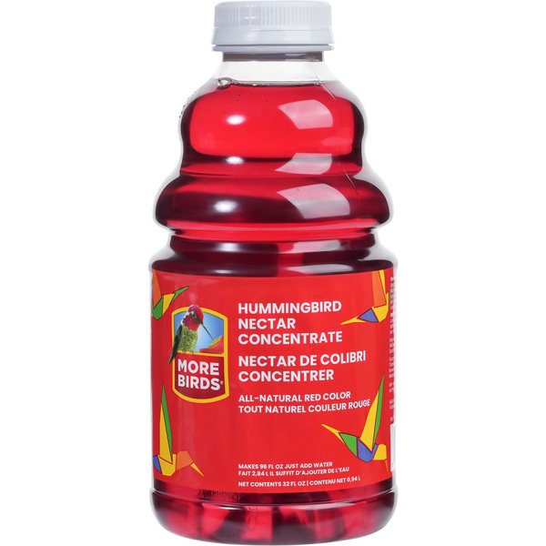 PERKYPET Red Nectar Concentrate Hummingbird Food, 32oz bottle