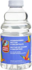 More Birds All-Natural Clear Liquid Nectar Concentrate Hummingbird Food, 32-oz bottle