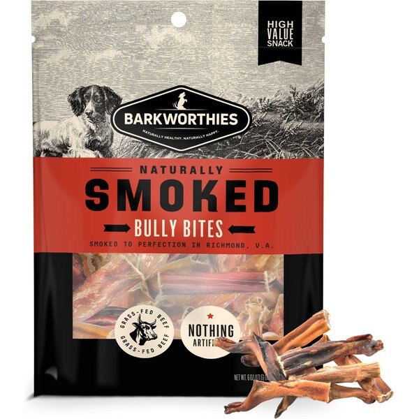 BARKWORTHIES Smoked Bully Bites Dog Treats