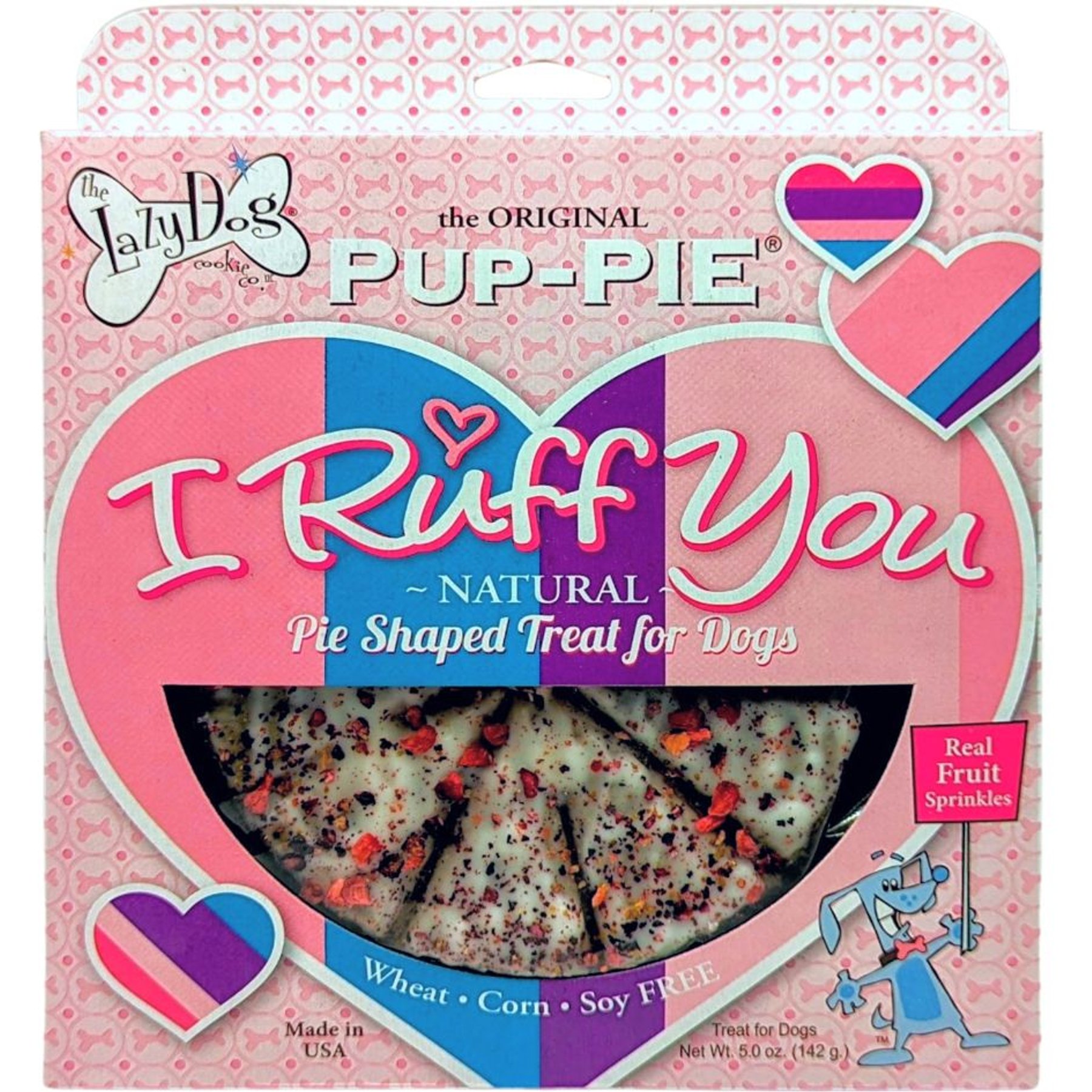 "The Lazy Dog Cookie Co. Original Pup-PIE Dog Treat, Homestyle Pumpkin"