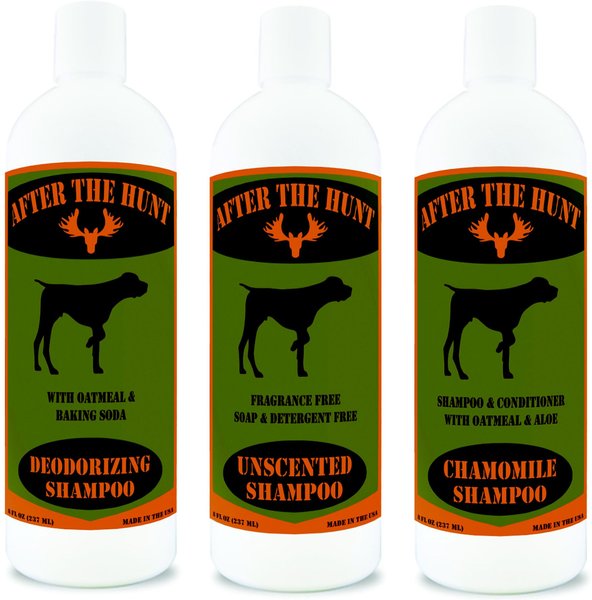 AFTER THE HUNT Complete Hunting Variety Pack Dog Shampoo, 8fl oz