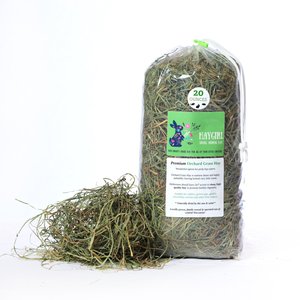 HayGirl Premium Orchard Grass Hay Small Animal Food, 20-oz bag
