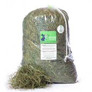 HayGirl Premium Orchard Grass Hay Small Animal Food, 5-lb bag