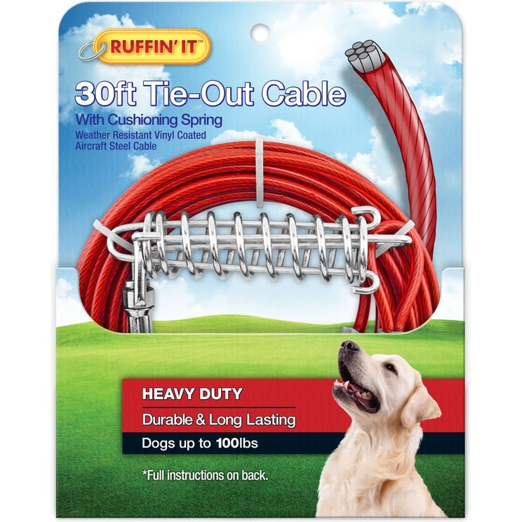 Dog Tie Outs Best Tie Out Cable & Stake Prices