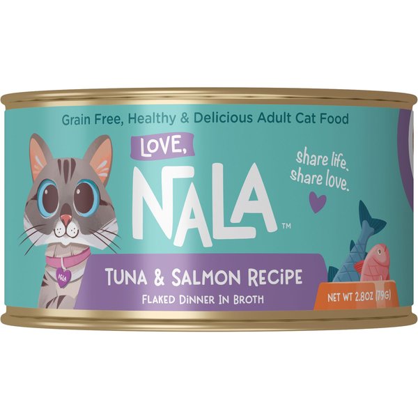 Nutrisca Grain-Free Truly Flaked Tuna & Salmon Entree in Savory Broth Canned Cat Food