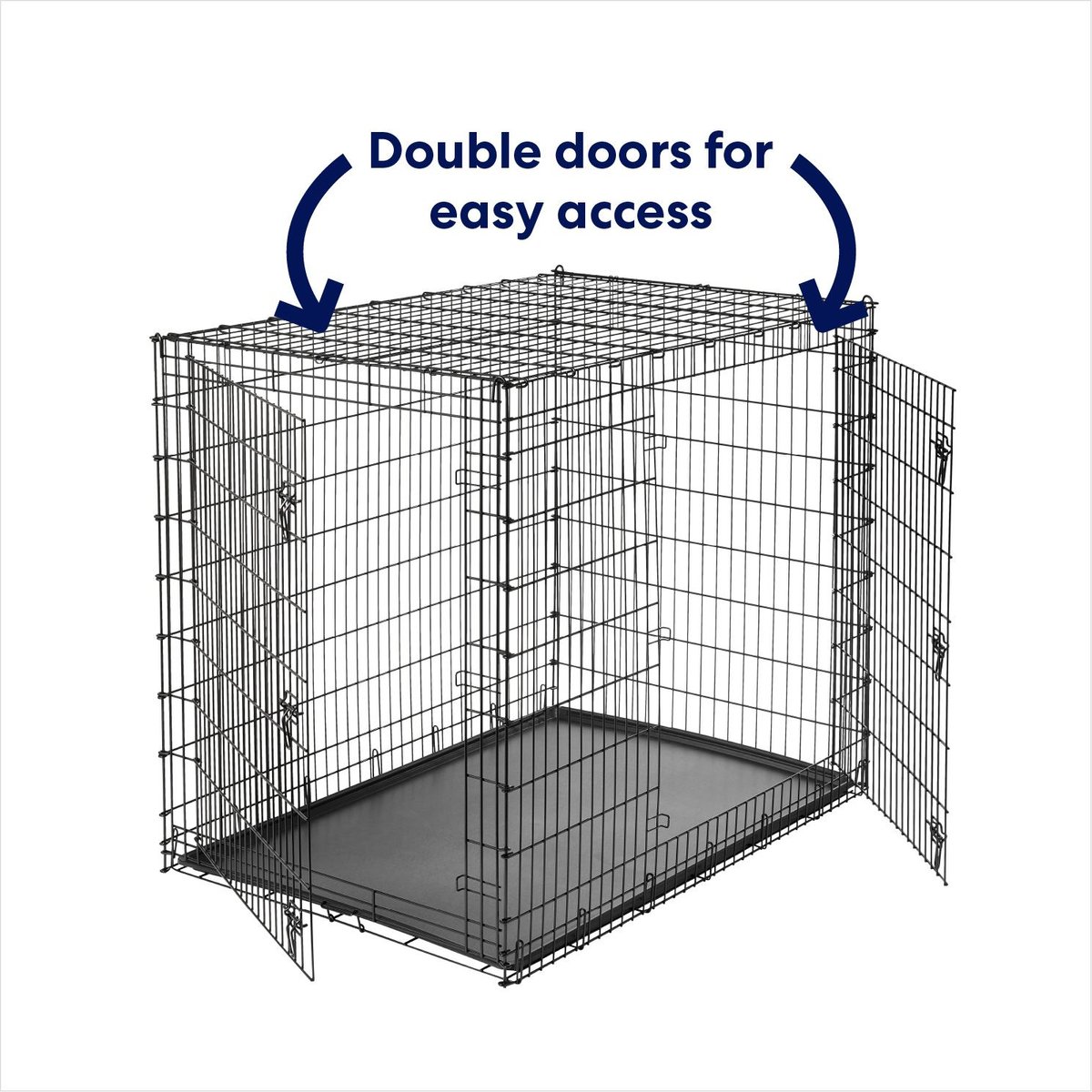 54 inch on sale folding dog crate