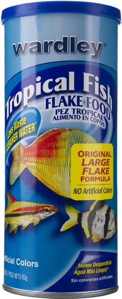 wardley tropical fish flake food