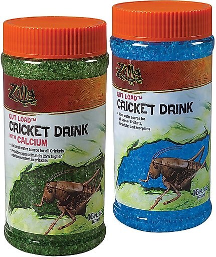 Zilla Gut Load Cricket Drink with Calcium Supplement, 16-oz bottle