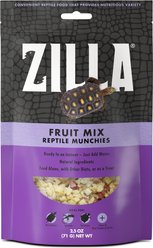 Zilla Reptile Munchies Fruit Mix Reptile Food, 2.5-oz bag