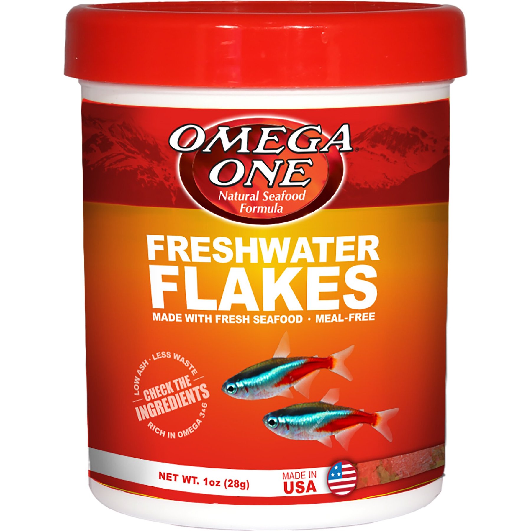 Omega One First Flakes New Aquarium Fish Food