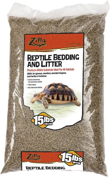 Zilla alfalfa meal cheap reptile bedding