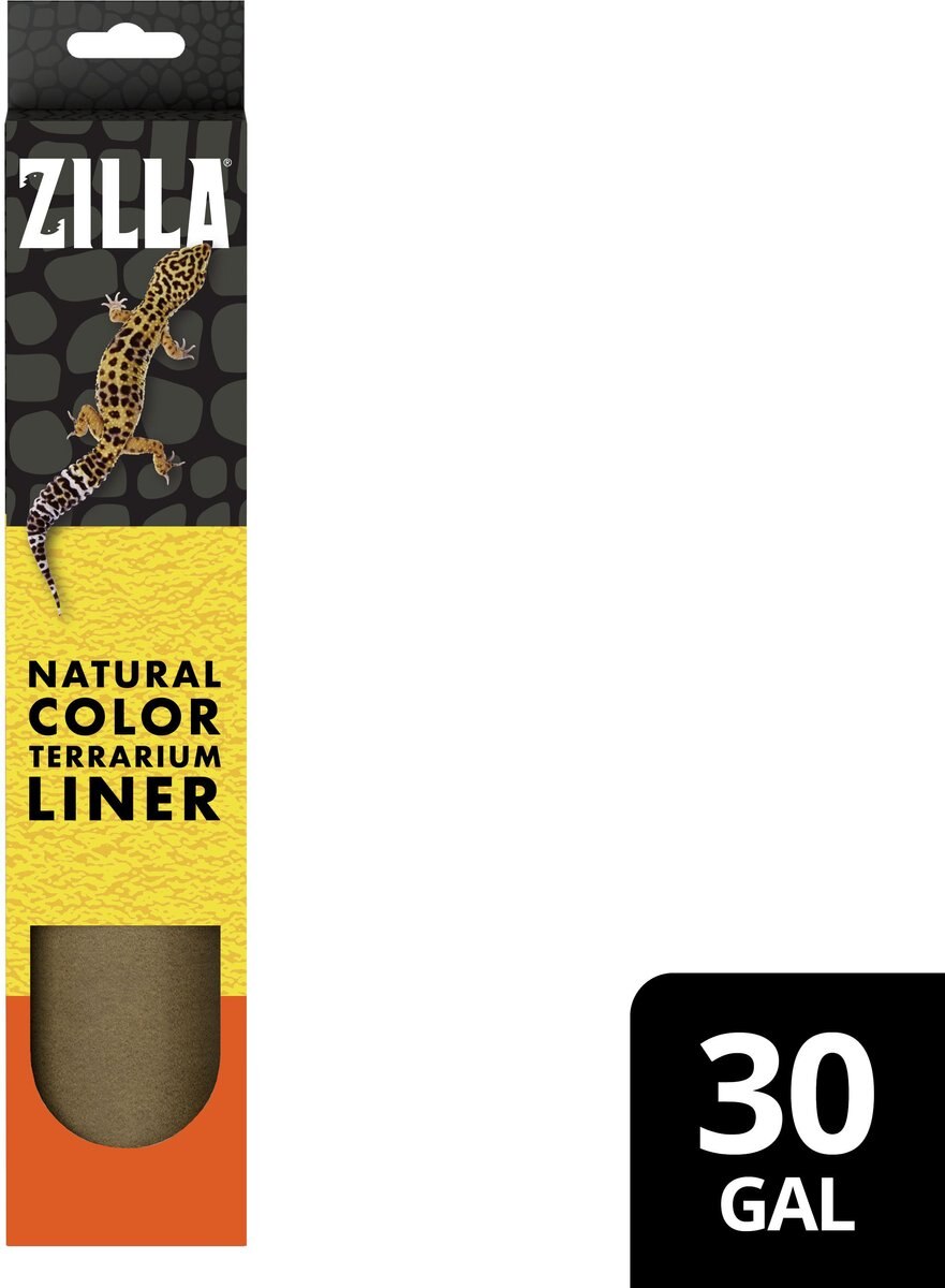 ZILLA Terrarium Liner, Brown, 30gal