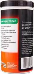 Omega One Freeze-Dried Brine Shrimp Freshwater & Marine Fish Treat, 1.28-oz jar slide 2 of 5