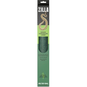 Zilla Terrarium Liner, Green, 40/50-gal