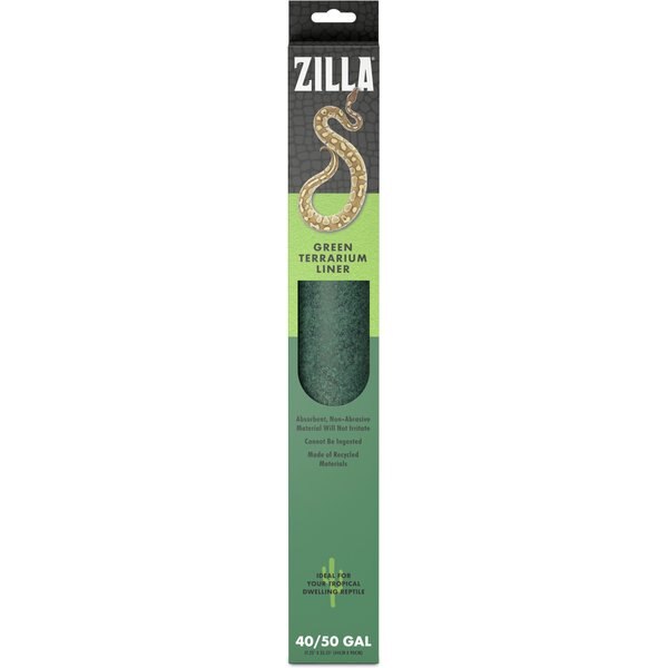ZILLA Terrarium Liner, Brown, 40/50gal