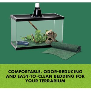 Zilla Terrarium Liner, Green, 40/50-gal