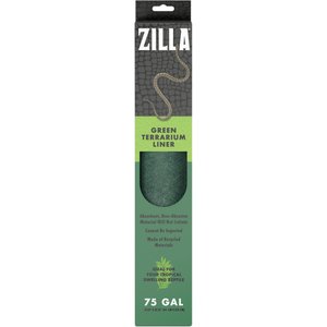 Zilla Terrarium Liner, Green, 75-gal