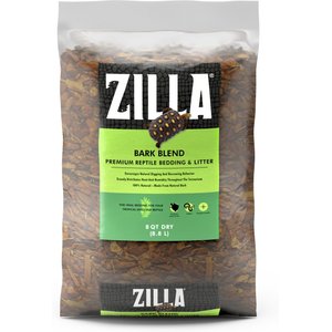 Zilla Bark Blend Reptile Bedding & Litter, 7.5-L bag