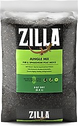 Zilla Fir & Sphagnum Peat Moss Jungle Mix Reptile Bedding, 8-qt bag slide 1 of 2