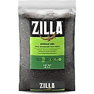 Zilla Fir & Sphagnum Peat Moss Jungle Mix Reptile Bedding, 8-qt bag