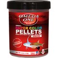 Omega One Super Color Sinking Pellets Tropical Fish Food, 4.2-oz jar