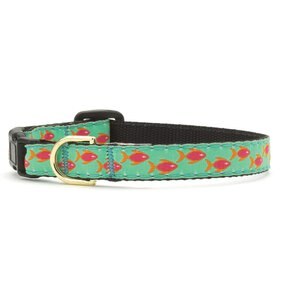 Up Country Tropical Fish Cat Collar, Size 10: 6 to 10-in neck