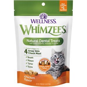 EMERALD PET Feline Dental Treats with Chicken Cat Treats 11 oz bag Chewy