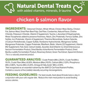 WHIMZEES by Wellness Natural Chicken & Salmon Dental Cat Treats, 4.5-oz bag