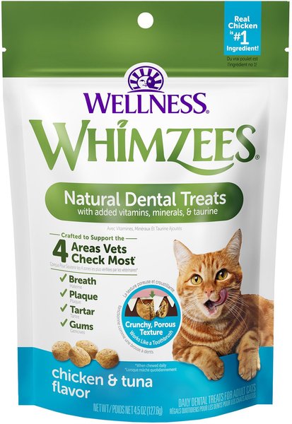 WHIMZEES by Wellness Natural Chicken Dental Cat Treats