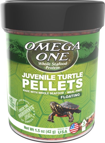 Omega One Juvenile Turtle Floating Pellets Food