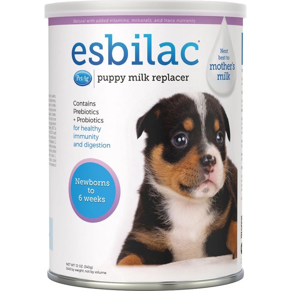 PETAG Esbilac Powder Milk Supplement for Puppies, 12oz can