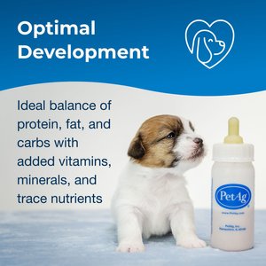 Newborn puppy milk replacement best sale