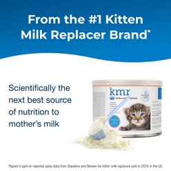 PetAg KMR Powder Milk Supplement for Kittens, 6-oz can slide 2 of 6