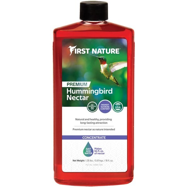 PERKYPET Red Nectar Concentrate Hummingbird Food, 32oz bottle