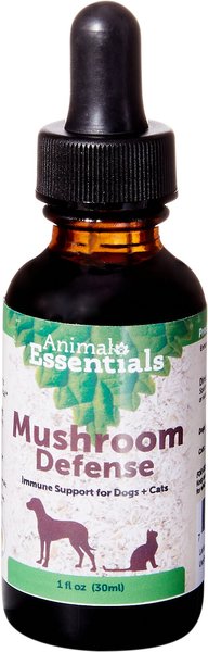 Animal Essentials Mushroom Defense Immune Support Dog & Cat Supplement, 2-oz bottle slide 1 of 5