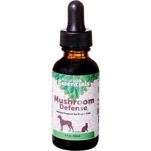 Animal Essentials Mushroom Defense Immune Support Dog & Cat Supplement, 2-oz bottle