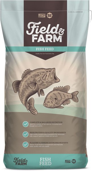 Blue Seal Field & Farm Pond Stocker Fish Food, 25-lb bag